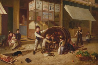 Bakkal Dükkanı Dışında Yaramazlık by Charles Hunt