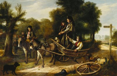 Kavşakta Kaza, 1880 by Charles Hunt