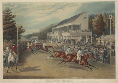 Yarış: Grand Stand, Goodwood (Gold Cup-1838 için geliyor) by Charles Hunt