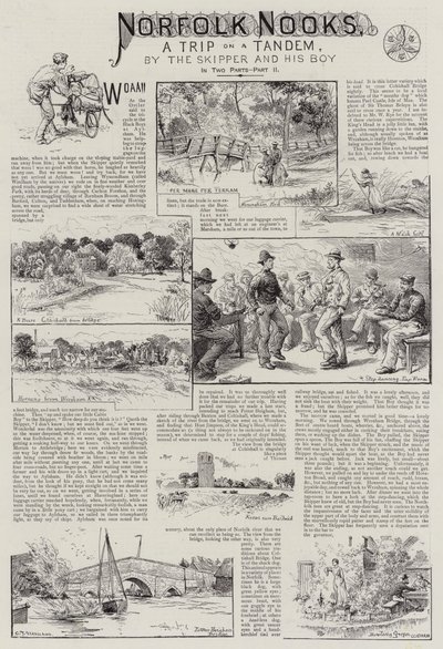 Norfolk Nooks (gravür) by Charles J. (after) Staniland