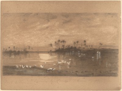 Rosetta, Mısır by Charles J. Bridgman