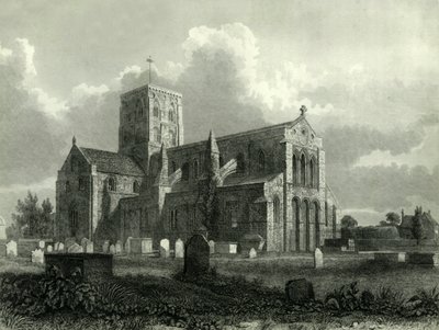Yeni Shoreham Kilisesi, 1835. by Charles J. Smith