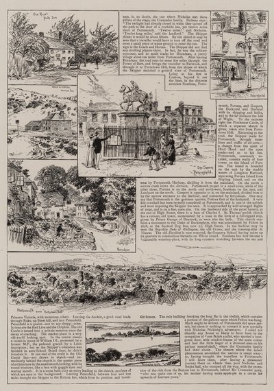 Nicholas Nickleby ve Smike ile Portsmouth