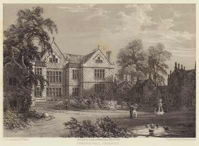 Dorfold Salonu, Cheshire by Charles James Richardson