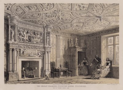 Büyük oda, Stockton House, Wiltshire, Henry Biggs