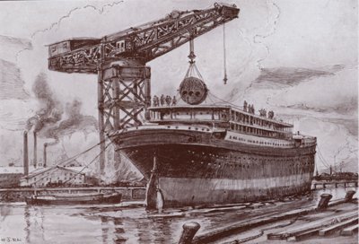 Kazanlarda kaldırma (lito) by Charles John de (after) Lacy