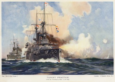 Hedef Uygulaması (renkli taş) by Charles John de (after) Lacy
