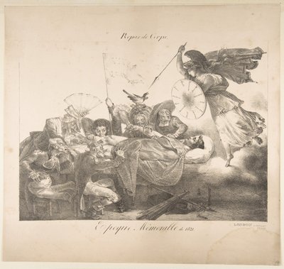 Vücut yemekleri. 1821, 1821