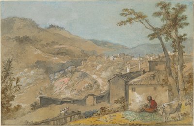Marino ve Alban Tepeleri by Charles Joseph Natoire