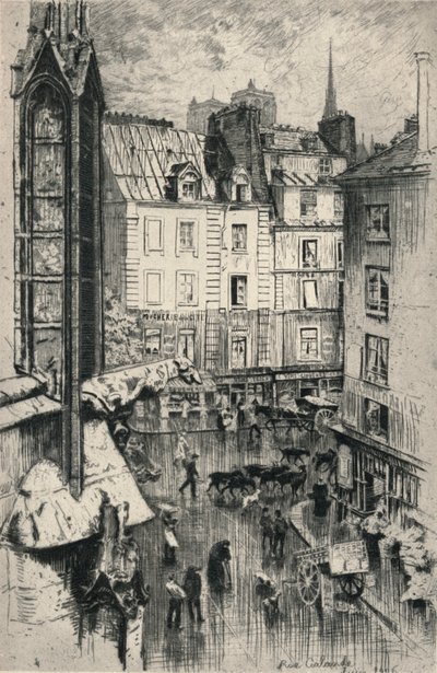 Galande Caddesi, 1915 by Charles Jouas