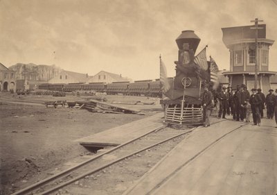 Lincoln Cenaze Treni, Philadelphia, 22-24 Nisan 1865. by Charles L. Philippi