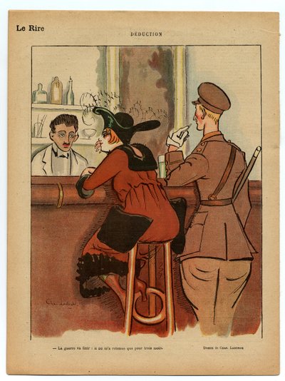 Kırmızı Kahkaha, Renklerde Hiciv by Charles Laborde