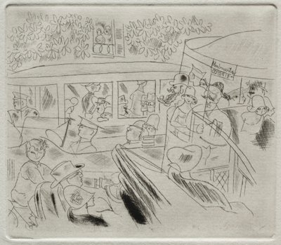 Trafik, Montmartre by Charles Laborde