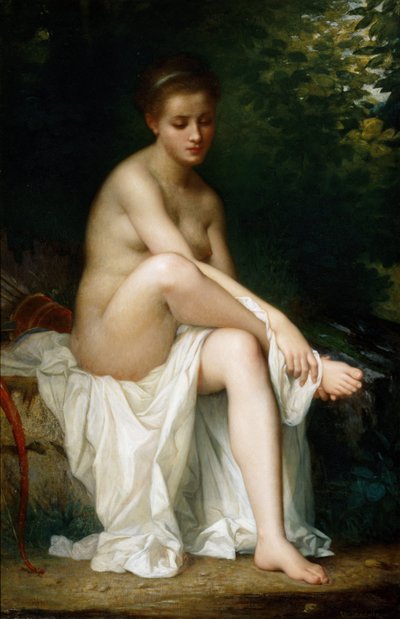 Su Perisi İşmene, 1878 by Charles Landelle