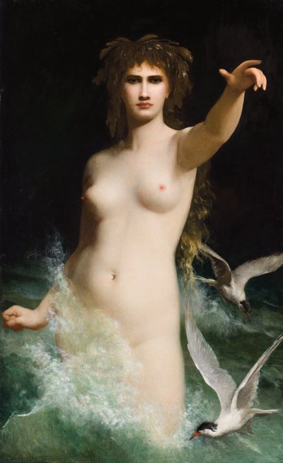 Fırtına, 1879 by Charles Landelle