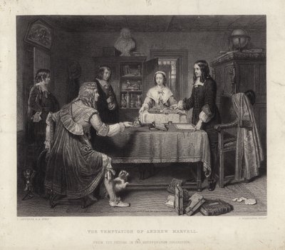 Andrew Marvel  by Charles Landseer