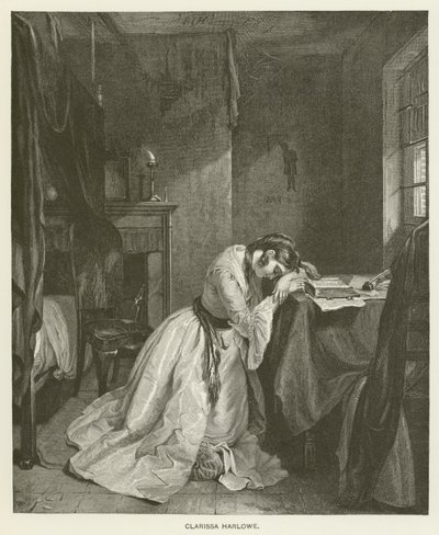 clarissa harlowe by Charles Landseer