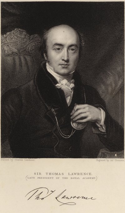 Sör Thomas Lawrence by Charles Landseer
