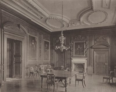 Belton House, Grantham, Yemek Odası by Charles Latham
