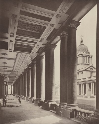 Greenwich Hastanesi, Colonnade by Charles Latham