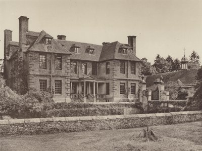 Groombridge Place, Sussex, Batı Cephesi by Charles Latham