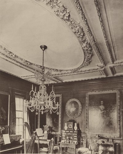 Groombridge Place, Çizim Odası by Charles Latham