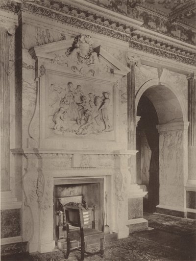 Houghton, Norfolk, Yemek Odası Baca Parçası by Charles Latham