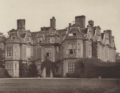 Swateley Hall, Uxbridge, Giriş Cephesi by Charles Latham
