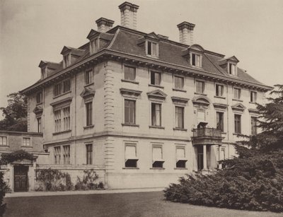 Thorpe Hall, Peterborough, Güney Cephesi by Charles Latham