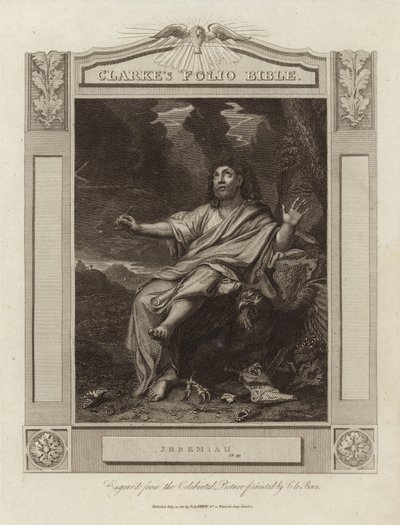 Yeremya by Charles Le Brun