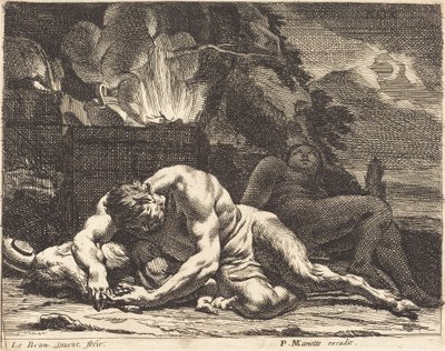 Nox (Gece) by Charles Le Brun