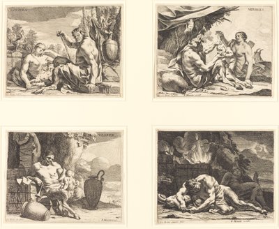 Günün Dört Saati by Charles Le Brun