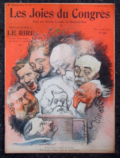 Renklerde Hiciv “Le Lire” Kapağı by Charles Leandre