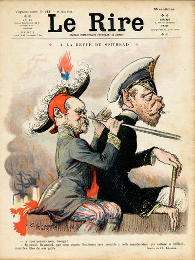 Renklerde Hiciv “Le Lire” Kapağı by Charles Leandre