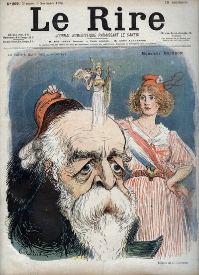 Eugene Henri Brisson (1835-1912), Fransız avukat, gazeteci ve politikacı - Marianne, Bresson