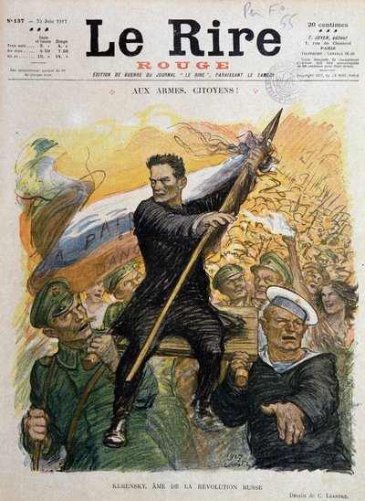 Şubat Devrimi (Rusya by Charles Leandre