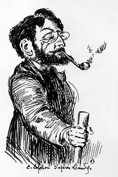 Henri Riviere (1864-1951) Fransız sanatçı ve tasarımcı (Cabaret Le Chat Noir