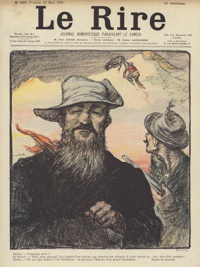 Le Rire için İllüstrasyon by Charles Leandre