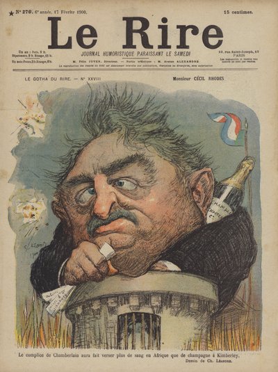 Le Rire için İllüstrasyon by Charles Leandre