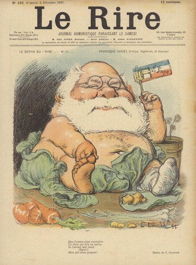 Le Rire için İllüstrasyon by Charles Leandre