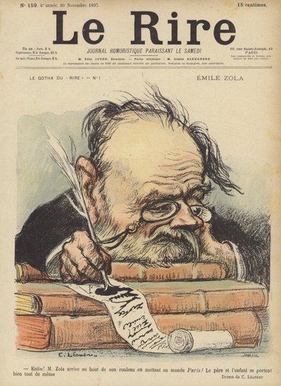 Le Rire için İllüstrasyon by Charles Leandre
