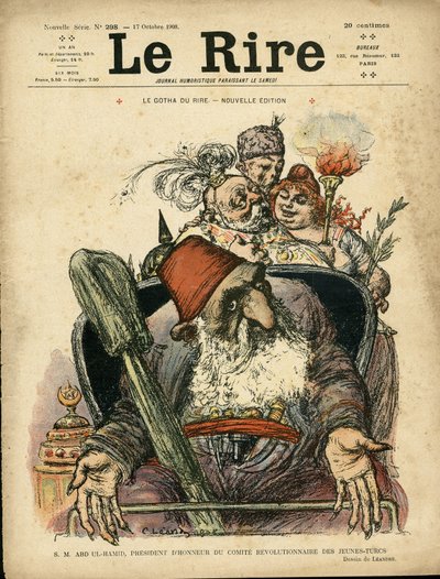 Le Rire Kapağı için Charles Leandre (1862-1934) çizimi by Charles Leandre