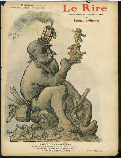 Le Rire Kapağı için Charles Leandre (1862-1934) çizimi by Charles Leandre