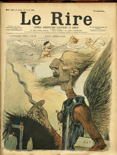 Le Rire Kapağı için Charles Leandre (1862-1934) çizimi by Charles Leandre