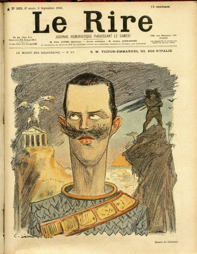 Le Rire Kapağı için Charles Leandre (1862-1934) çizimi by Charles Leandre