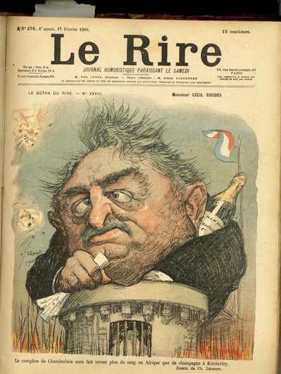 Le Rire Kapağı için Charles Leandre (1862-1934) çizimi by Charles Leandre