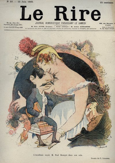 Paul Bourget (1852-1935) Fransız yazar - L