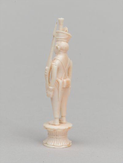 Beyaz piyon, satranç taşı, Hindistan, 1820 dolaylarında by Charles Leandre