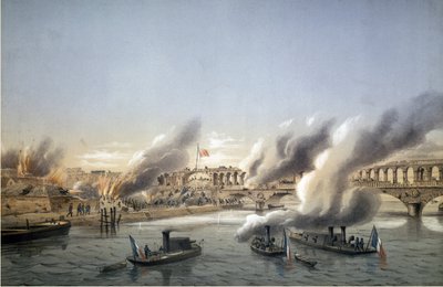 Paris Komünü, Kanlı Hafta. “””” La Flotille de la Seine, 21 Mayıs 1871