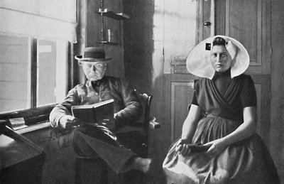 Hollandalı ve eşi, 1912 by Charles Lefebure